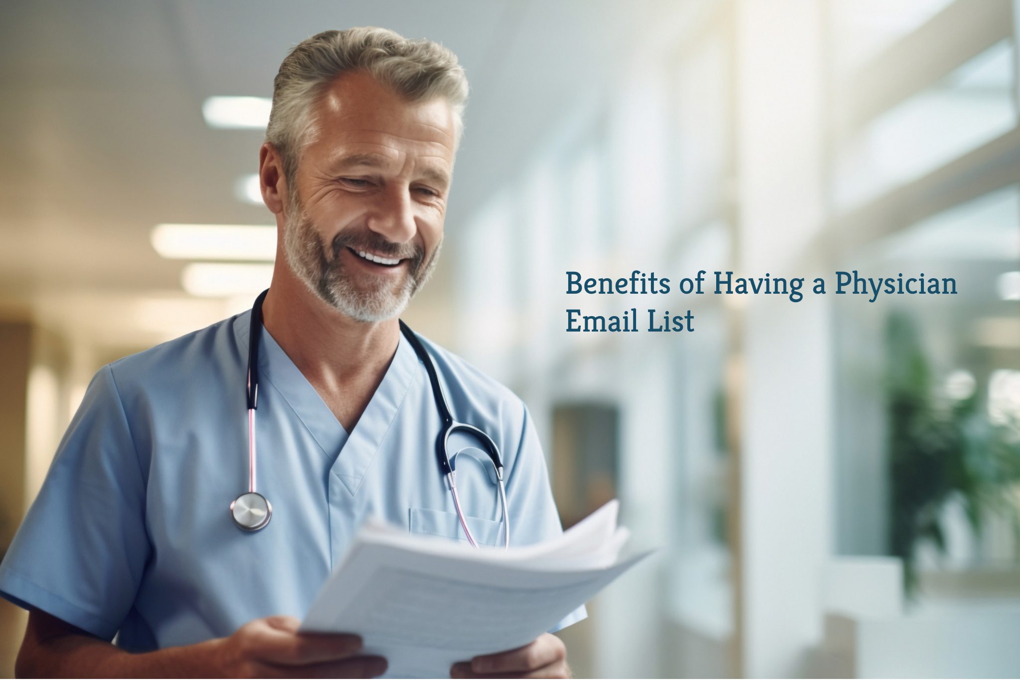 Exploring the Benefits of Having a Physician Email List