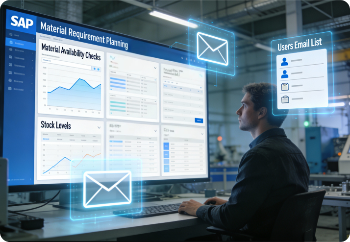 SAP Material Requirement Planning Users Email List leads